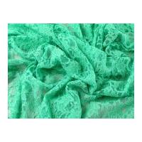 corded double flounce lace dress fabric apple green