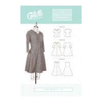 Colette Ladies Sewing Pattern 1026 Hawthorn Dress