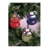 Countryside Crafts Easy Sewing Pattern Goodies From Santa Ornaments