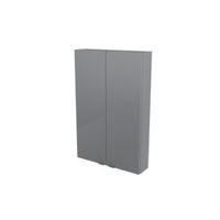 Cooke & Lewis Imandra Gloss Grey Wall Cabinet (W)600mm