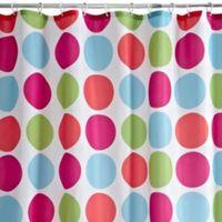 Cooke & Lewis Multicolour Aponi Spot Shower Curtain (L)1.8 M