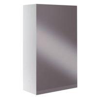 cooke lewis marletti gloss anthracite single door wall cabinet w160mm
