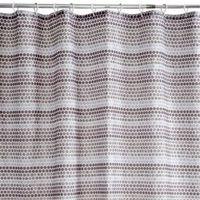 Cooke & Lewis Grey Agstis Spot Shower Curtain (L)1.8 M