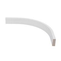 cooke lewis matt ivory curved internal cornicepelmet