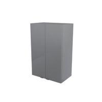 cooke lewis imandra gloss grey deep wall cabinet w600mm