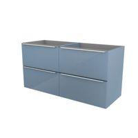 Cooke & Lewis Imandra Gloss Blue Vanity Basin Unit (W)1200mm