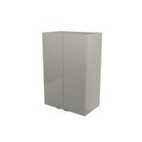 cooke lewis imandra gloss taupe deep wall cabinet w600mm