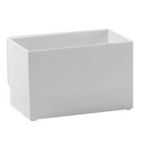 Compactor Home Hang-It White Small Plastic Storage Box