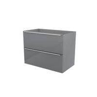 cooke lewis imandra gloss grey vanity basin unit w800mm