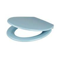 Cooke & Lewis Diani Blue Top-Fix Soft Close Toilet Seat