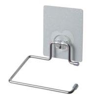 Compactor Bath Bestlock Magic White Wall Mounted Chrome Effect Toilet Roll Holder (W)130mm