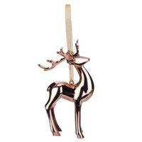 copper standing stag tree decoration