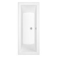cooke lewis arezzo reversible acrylic straight bath l1700mm w750mm