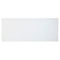 Cooke & Lewis Raffello High Gloss White Slab Pan Drawer Front / Bi-Fold Door (W)800mm