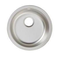 cooke lewis hurston 1 bowl linen finish stainless steel round sink