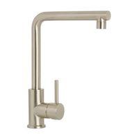 cooke lewis chutes brushed nickel effect monobloc tap