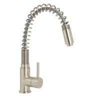 Cooke & Lewis Farin Brushed Nickel Effect Monobloc Tap