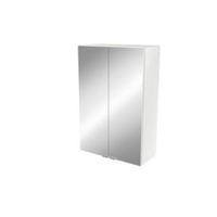 Cooke & Lewis Imandra Gloss White Deep Mirrored Wall Cabinet (W)600mm