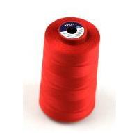 coats moon polyester sewing thread cone 4500m red