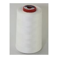 Coats Moon Polyester Sewing Thread Cone 4500m White