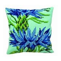 Collection dArt Cross Stitch Cushion Kit Blueberry