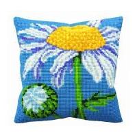 collection dart cross stitch cushion kit marguerite