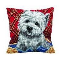 Collection dArt Cross Stitch Cushion Kit Bichon