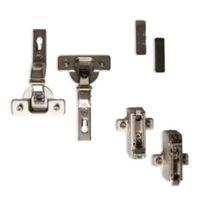 Cooke & Lewis Soft-Close 105° Non-Framed External Curved Cabinet Hinge Pack of 2