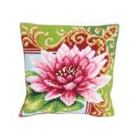 Collection dArt Cross Stitch Cushion Kit Luxurious Lily 2