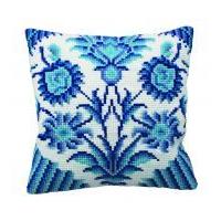 Collection dArt Cross Stitch Cushion Kit Zelliges Right