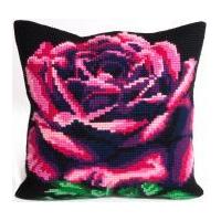 Collection dArt Cross Stitch Cushion Kit Cardinal Rose