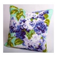 Collection dArt Cross Stitch Cushion Kit Double Lilac