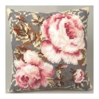 Collection dArt Cross Stitch Cushion Kit Ancient Rose