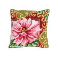 Collection dArt Cross Stitch Cushion Kit Luxurious Lily 1