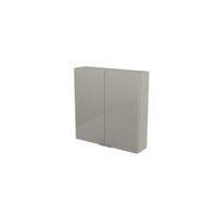 Cooke & Lewis Imandra Gloss Taupe Short Wall Cabinet (W)600mm