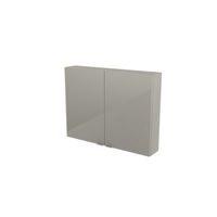 Cooke & Lewis Imandra Gloss Taupe Short Wall Cabinet (W)800mm