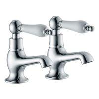 cooke lewis timeless hot cold basin pillar tap