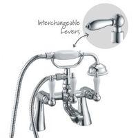 cooke lewis timeless chrome bath shower mixer tap