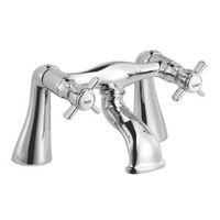 cooke lewis classic chrome bath mixer tap