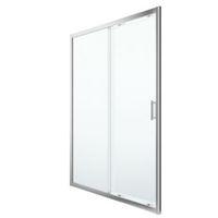 cooke lewis beloya 2 panel sliding shower door w1400mm