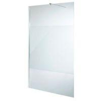 cooke lewis onega walk in shower panel w1200mm