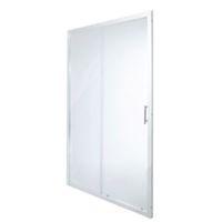 cooke lewis onega 2 panel sliding shower door w1200mm