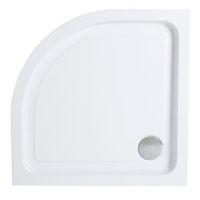 Cooke & Lewis Lagan Quadrant Shower Tray (L)800mm (W)800mm (D)150mm