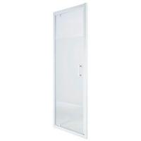 Cooke & Lewis Onega Pivot Shower Door with Frosted Effect Glass (W)760mm