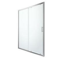 Cooke & Lewis Beloya 2 Panel Sliding Shower Door (W)1600mm