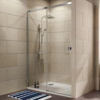 Cooke & Lewis Luxuriant Single Sliding Shower Door (W)1193mm