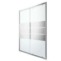 cooke lewis beloya 2 panel sliding shower door with mirror glass w1600 ...