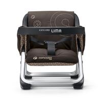 Concord Lima Travel Highchair Chocolate