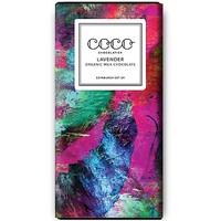 coco chocolatier milk chocolate lavender 90g