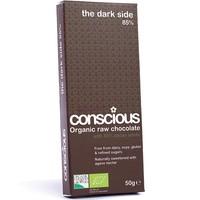 Conscious Chocolate. Dark Side 85%. Raw Chocolate (50g)